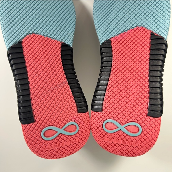 New Cherokee INFINITY Dart Nursing Work Slip Resistant Shoe Zebra Rose Women’s 7 - Picture 14 of 16